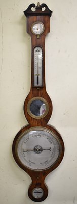 Lot 165 - A 19th century rosewood banjo...