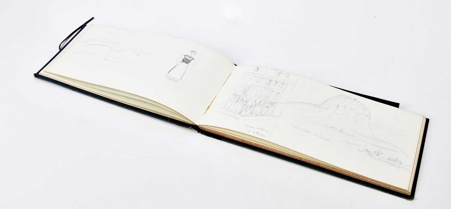 Lot 486 - A late 19th century artist's sketchbook...