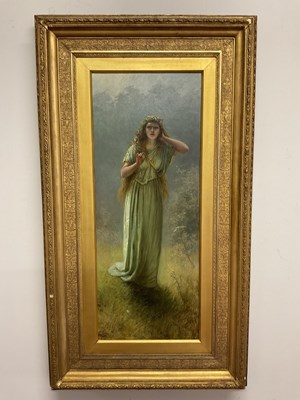 Lot 297 - JANE MARIA BOWKETT (1837-1891); oil on canvas,...