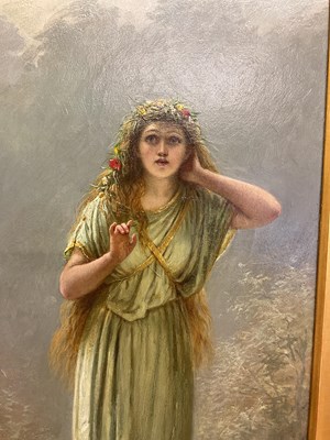 Lot 297 - JANE MARIA BOWKETT (1837-1891); oil on canvas,...