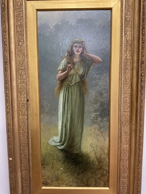 Lot 297 - JANE MARIA BOWKETT (1837-1891); oil on canvas,...