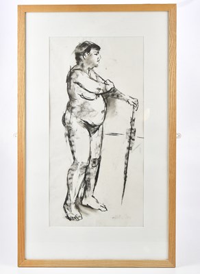 Lot 344 - AUDREY WALKER (1928-2020) charcoal 'GINA AND...