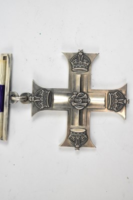 Lot 462 - A WWI Military Cross, the reverse engraved...