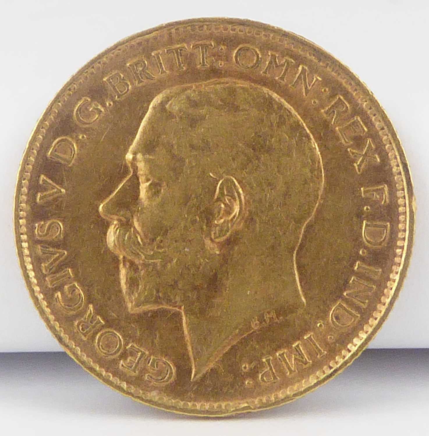 Lot 751 - A George V half sovereign 1912