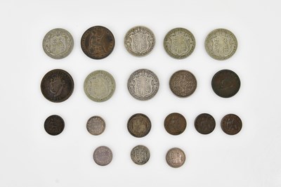 Lot 3199 - ENGLISH COINS; nineteen coins including...