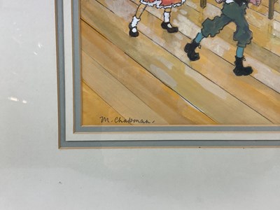 Lot 6234 - MARGARET CHAPMAN (1940-2000); watercolour,...