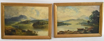 Lot 289 - CHARLES WILLIAM MIDDLETON; a pair of oils on...