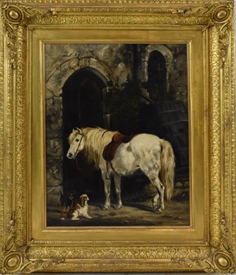 Lot 223 - UNATTRIBUTED; a 19th century oil on canvas,...