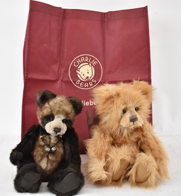 Lot 453 - CHARLIE BEARS; a plush stuffed bear, titled...