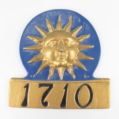 Lot 107 - A replica cast 'Sun Alliance' fire insurance...