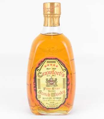 Lot 157 - WHISKY; Crawford's Five Star Blended Scotch...