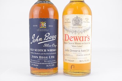 Lot 167 - WHISKY; two bottles of Scotch whiskey,...