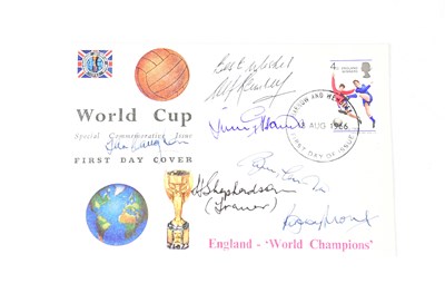 Lot 766 - WORLD CUP 1966; a first day cover...