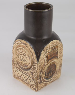 Lot 502 - LOUISE JINKS FOR TROIKA POTTERY; a small spice...