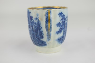 Lot 507 - SPODE; an 18th century fluted coffee can with...