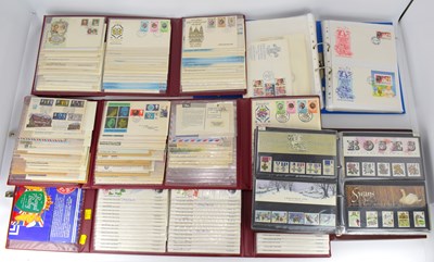 Lot 812 - Four albums of first day covers, to include...