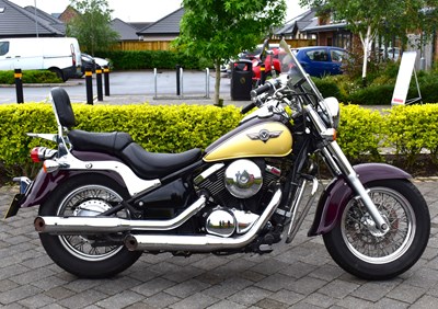 Lot 78 - Kawasaki VN 800 Vulcan motorcycle, 805cc...