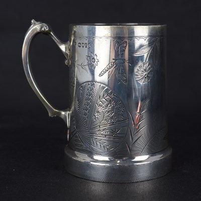 Lot 897 - CHARLES EDWARDS; a Victorian hallmarked silver...