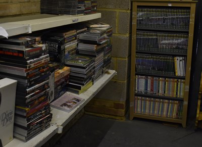 Lot 304 - A quantity of railway related DVDs contained...