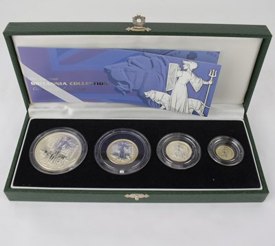 Lot 977 - ROYAL MINT; a '2001 Silver Proof Britannia...