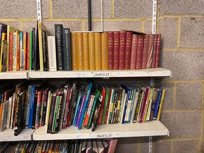 Lot 305 - Twelve shelves of assorted books, the majority...