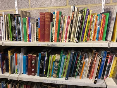 Lot 305 - Twelve shelves of assorted books, the majority...