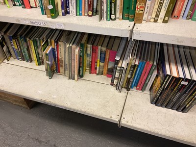 Lot 305 - Twelve shelves of assorted books, the majority...