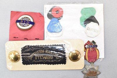 Lot 283 - A small collection of railwayana including...