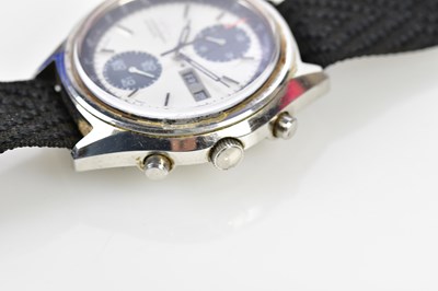 Lot 2896 - SEIKO; an early 1970s automatic chronograph...