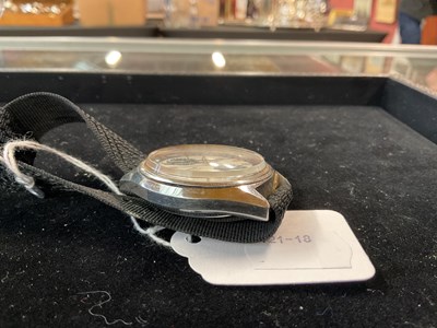 Lot 2896 - SEIKO; an early 1970s automatic chronograph...