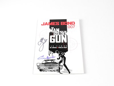 Lot 832 - JAMES BOND; a graphic novel, 'The Man with the...