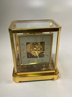 Lot 501 - JAEGER LECOULTRE; an Atmos clock in...