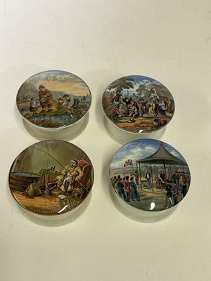 Lot 175 - A group of four mid-19th century Staffordshire...