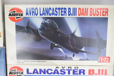 Lot 245 - AIRFIX; five 1:72 scale model aeroplane kits,...