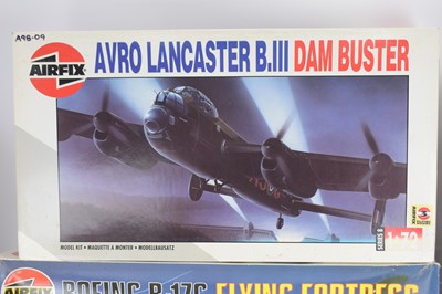 Lot 245 - AIRFIX; five 1:72 scale model aeroplane kits,...