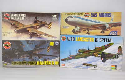 Lot 253 - AIRFIX; four Airfix and other scale model...