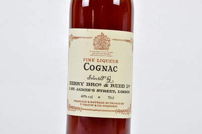 Lot 4084 - COGNAC; a single bottle Berry Bros & Rudd Fine...