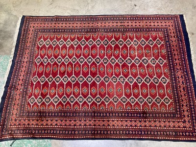 Lot 565 - An Afghan rug, 300 x 224cm.