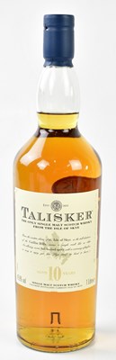 Lot 4089 - WHISKY; a single bottle of Talisker Isle of...