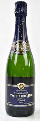 Lot 4228 - CHAMPAGNE; a single bottle of Taittinger Grand...