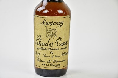 Lot 4038 - BRANDY; a single bottle of Montarcy Calvados...