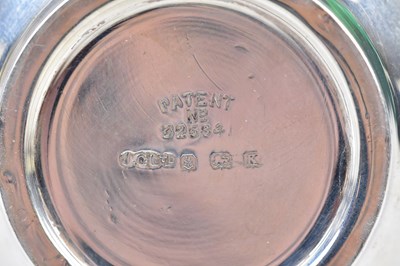 Lot 2397 - JOSEPH GLOSTER LTD; a silver clad bakelite...