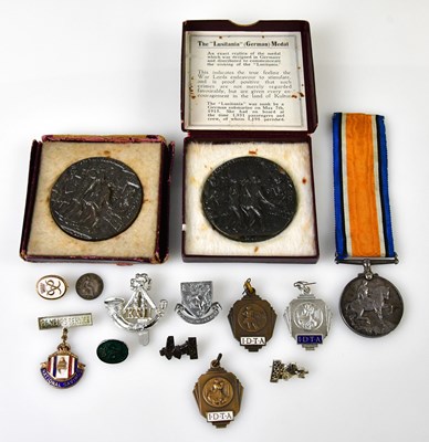 Lot 5140 - A WWI medal awarded to L-11870 Pte J.A....