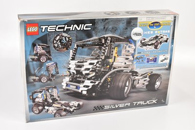 Lot 4370 - LEGO TECHNIC; a boxed 8458 Silver Champion,...