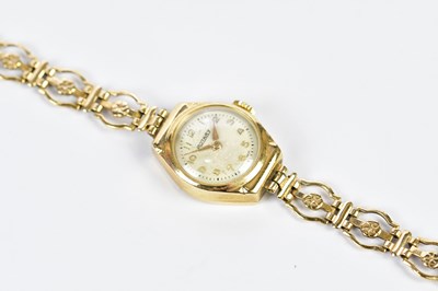 Lot 2925 - ROTARY; a circa 1955 lady's 9ct yellow gold...