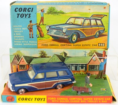 Lot 323 - CORGI; a '440 Ford Consul Cortina Super Estate...