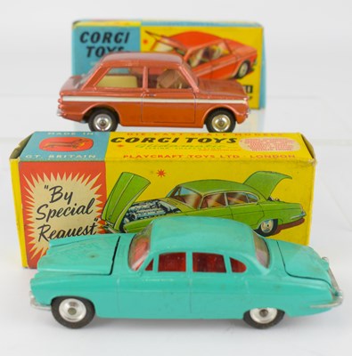 Lot 367 - CORGI; two boxed diecast cars, comprising '238...