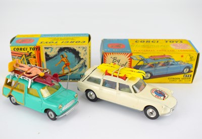 Lot 368 - CORGI; two boxed vehicles, comprising '475...