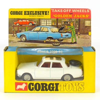 Lot 325 - CORGI; a boxed '275 Rover 2000 TC' in white.