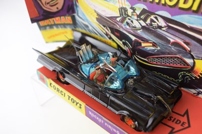 Lot 324 - CORGI; a boxed '267 Rocket Firing Batmobile'...